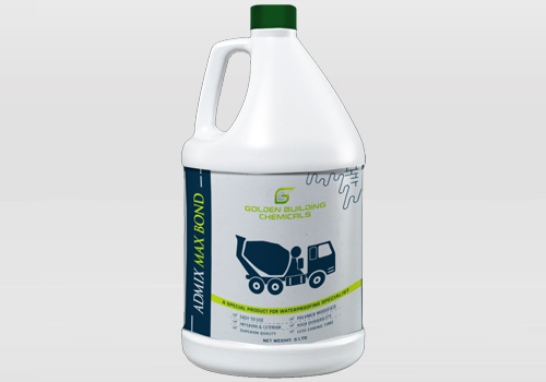 Admix Max Bond - Golden Building and Waterproofing Chemical, Chennai.