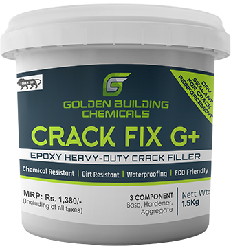 Crack Fix G+, Protect your Foundation & Concrete Bonding. Golden Building Chemical, Chennai