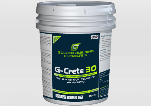 G Crete-30 - Golden Building and Waterproofing Chemical, Chennai.