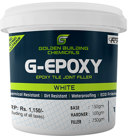 G Epoxy, Bathroom Tile Joint Epoxy. Golden Building Chemicals, Chennai.